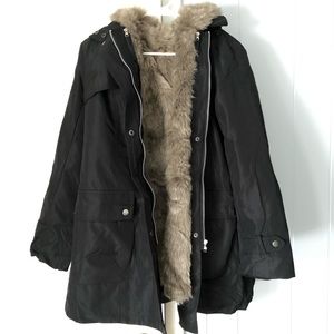 Faux Fur Winter Coat